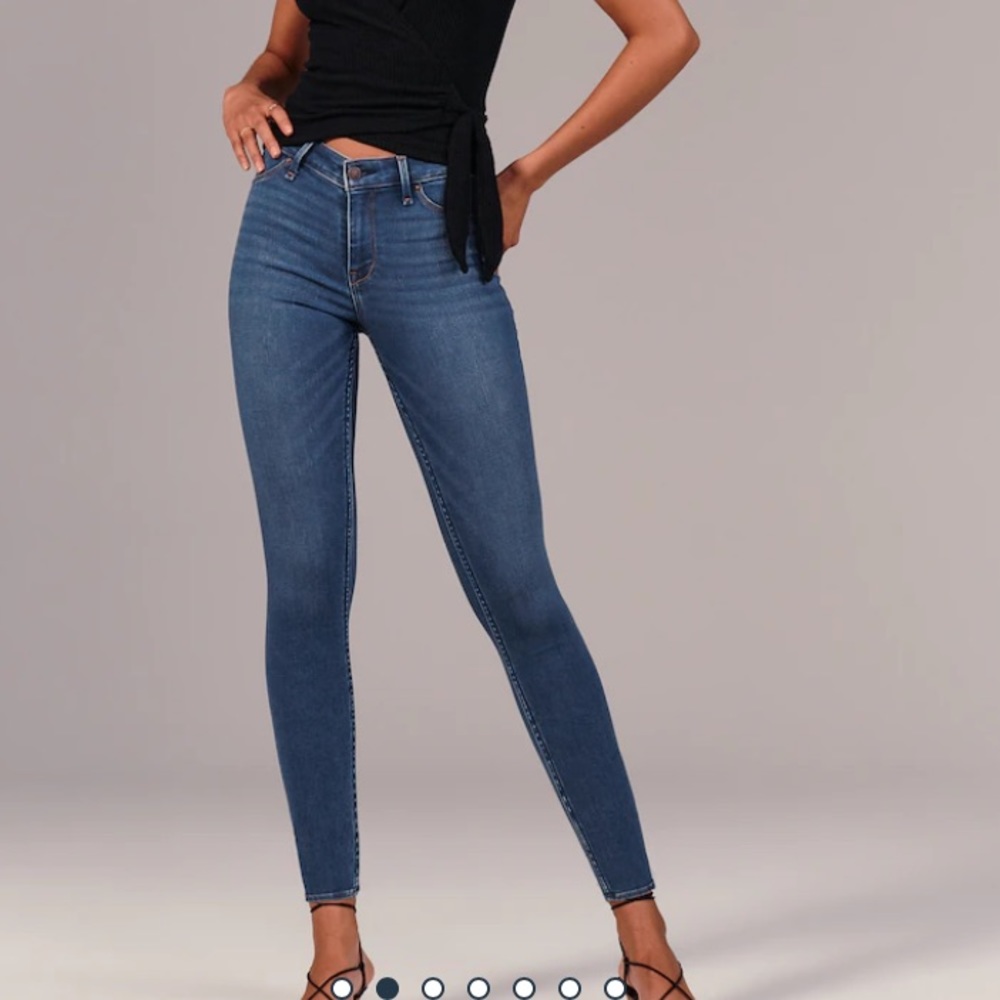 Mid Rise Jean Legging - Picture 2 of 4